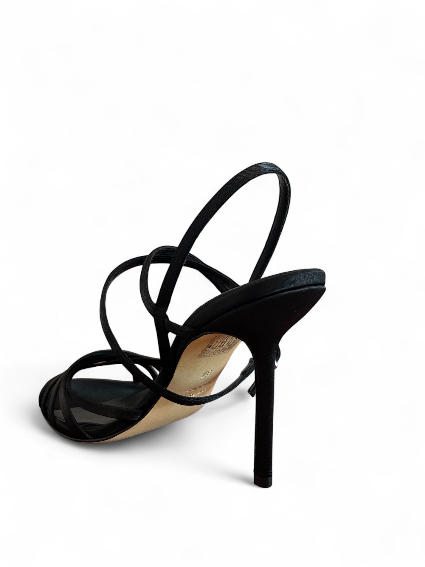 SANDALO CON TACCO Nero Maisonstudio