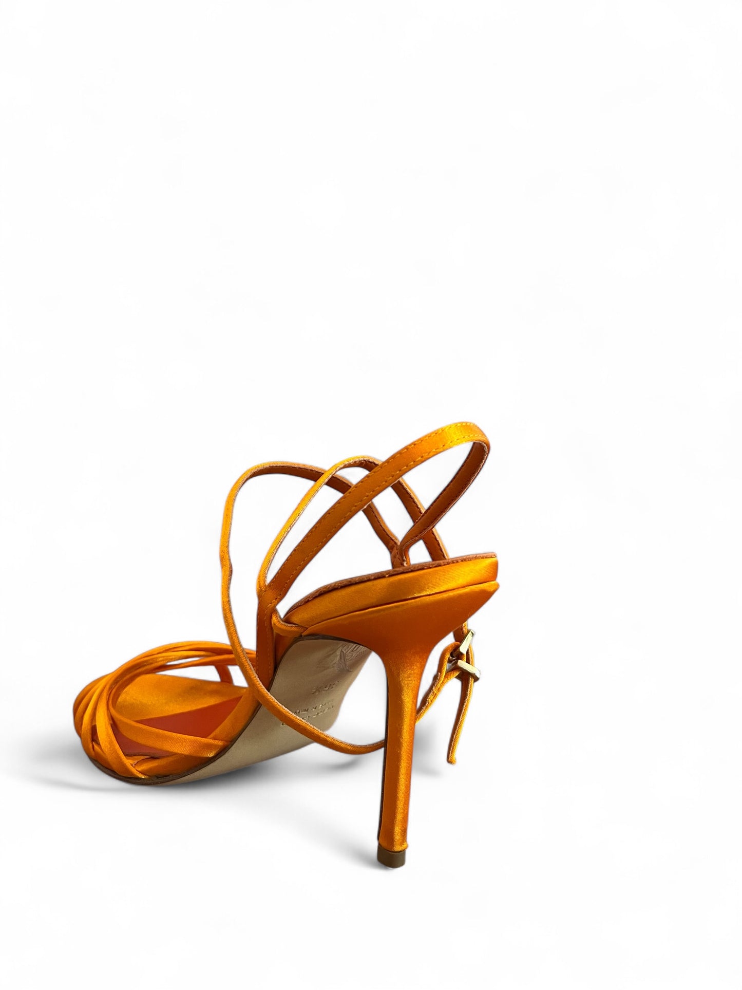 SANDALO CON TACCO Arancio Maisonstudio