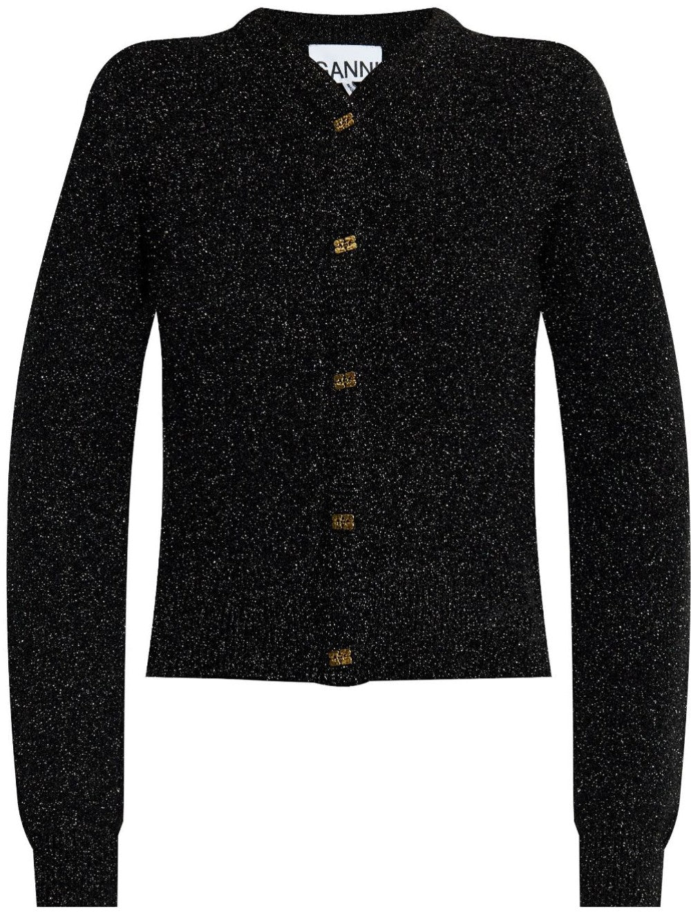 GANNI - SPARKLE DOUBLEFACE Cardigan