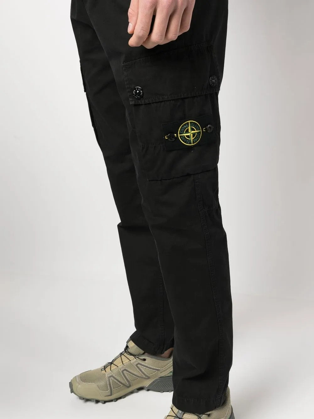 PANTALONE Nero Stone Island