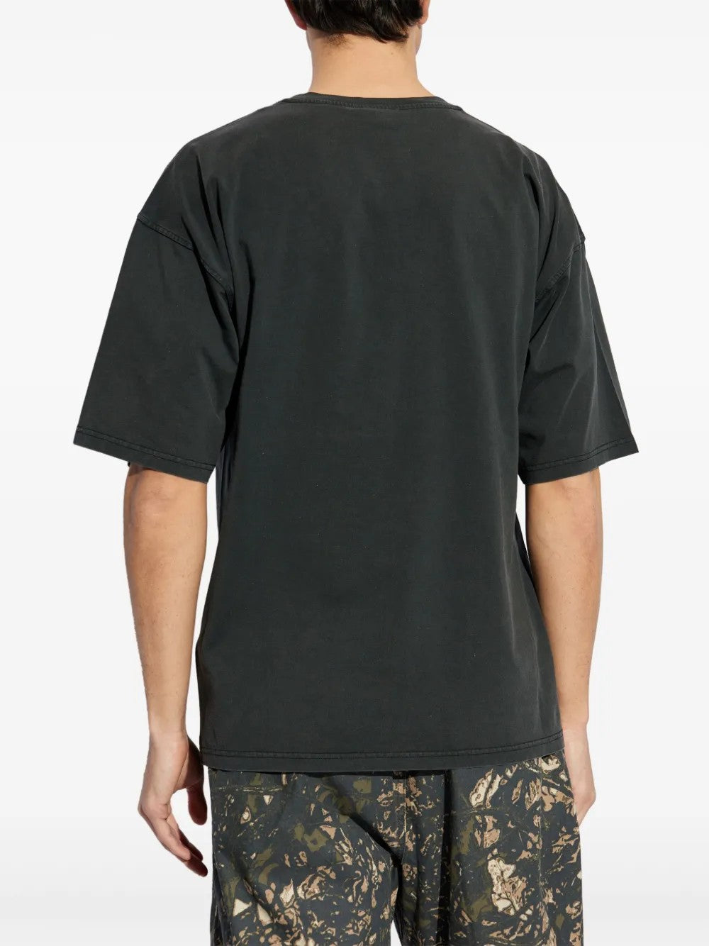 T-SHIRT Nero/rosa Diesel