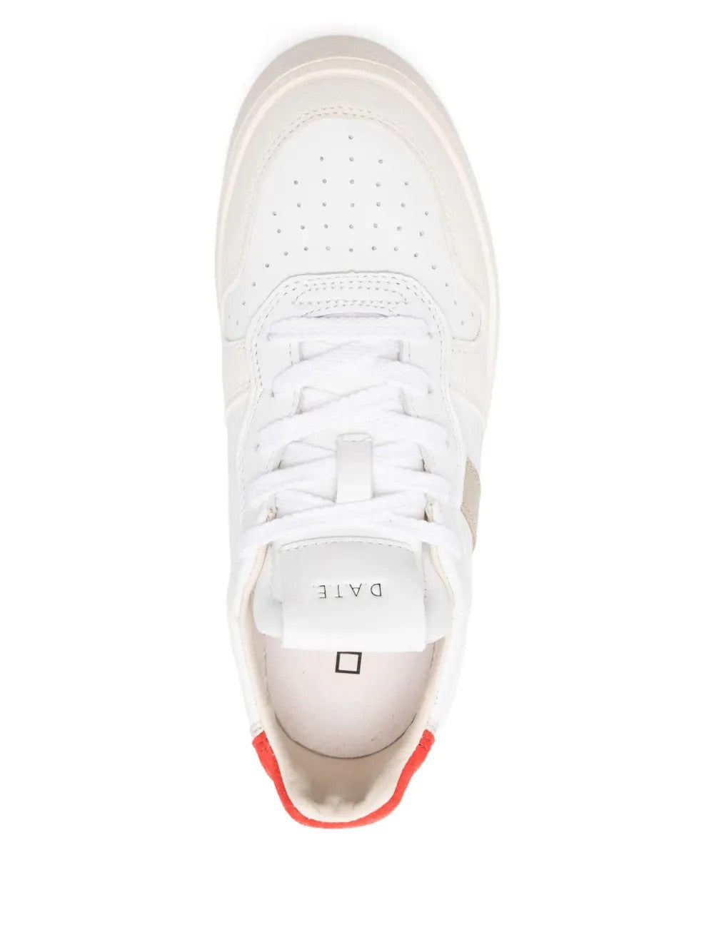 SNEAKER Bianco/rosso D.a.t.e