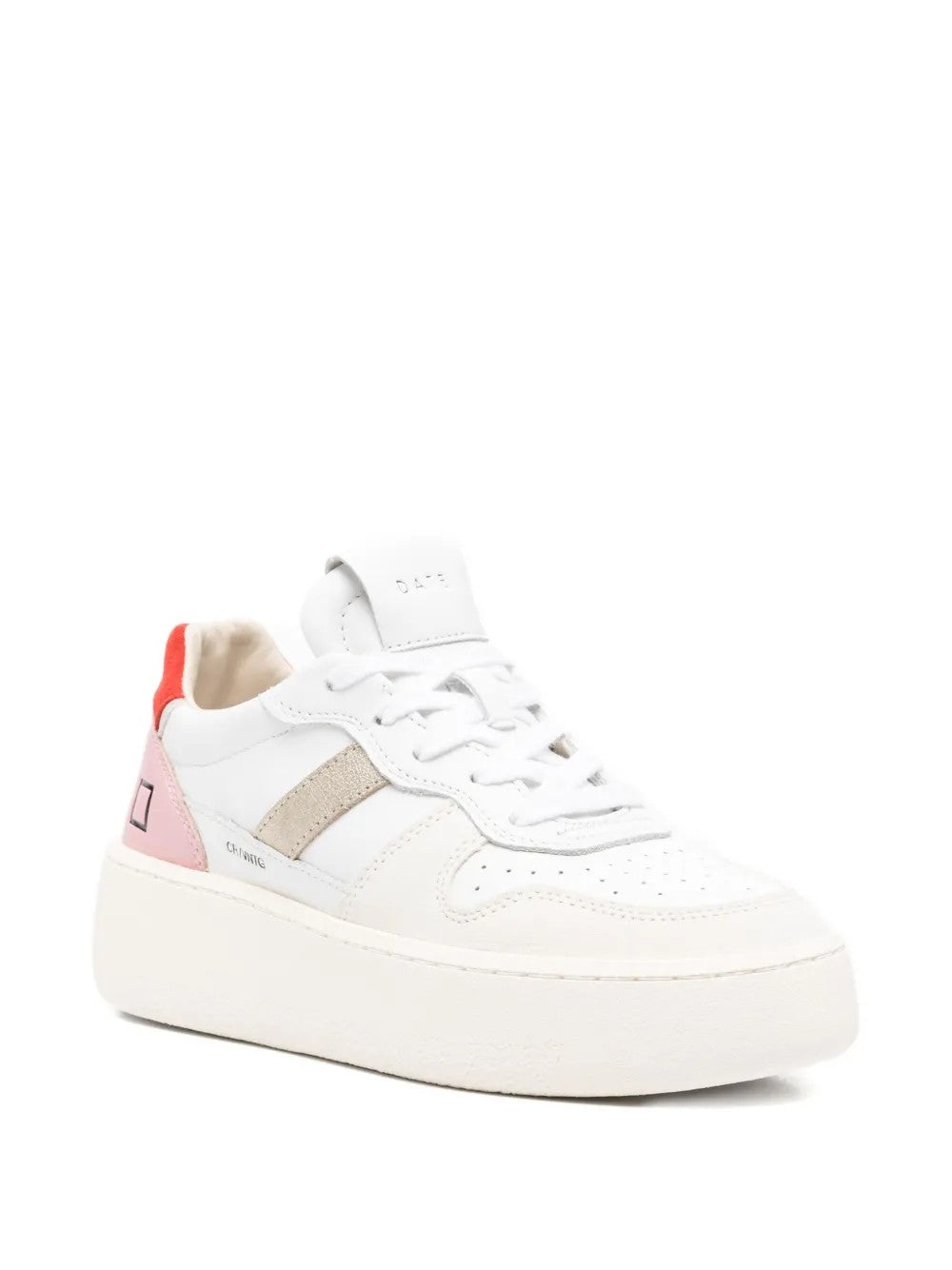SNEAKER Bianco/rosso D.a.t.e