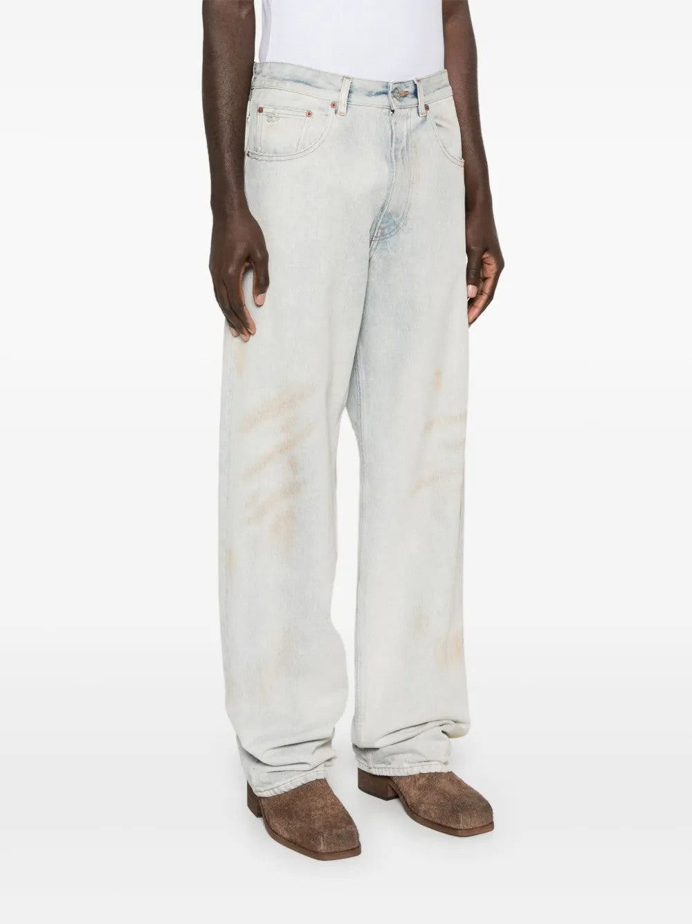 JEANS Crema Mm6