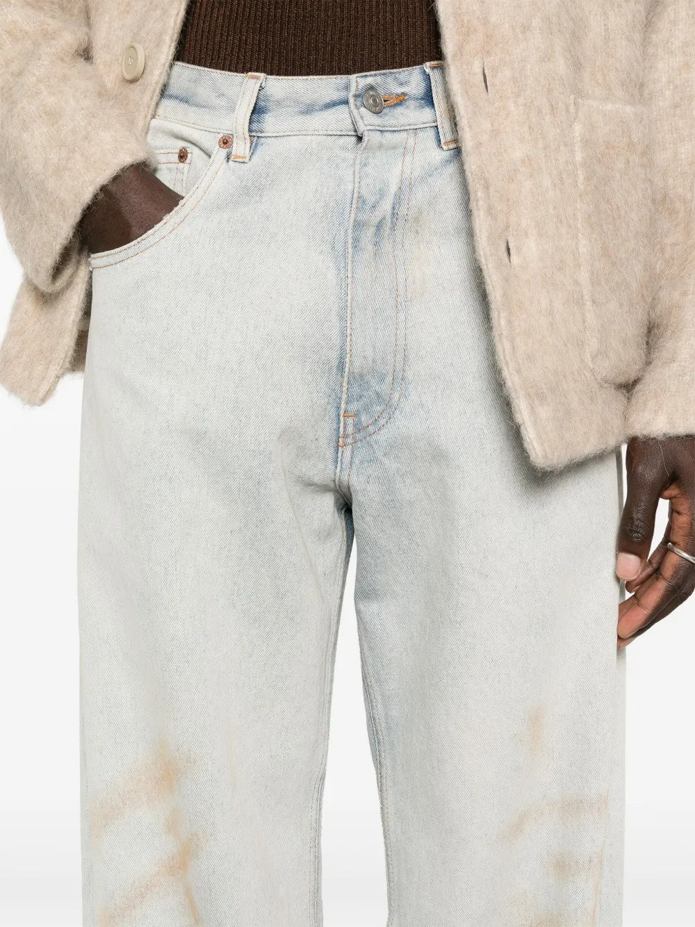 JEANS Crema Mm6