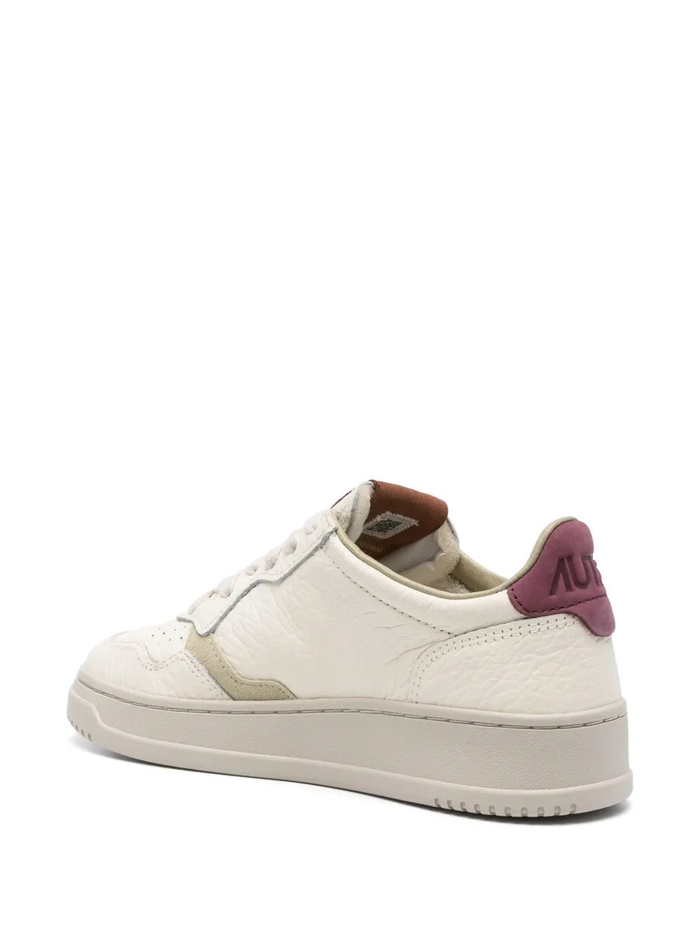 SNEAKER Bianco/bordeaux Autry