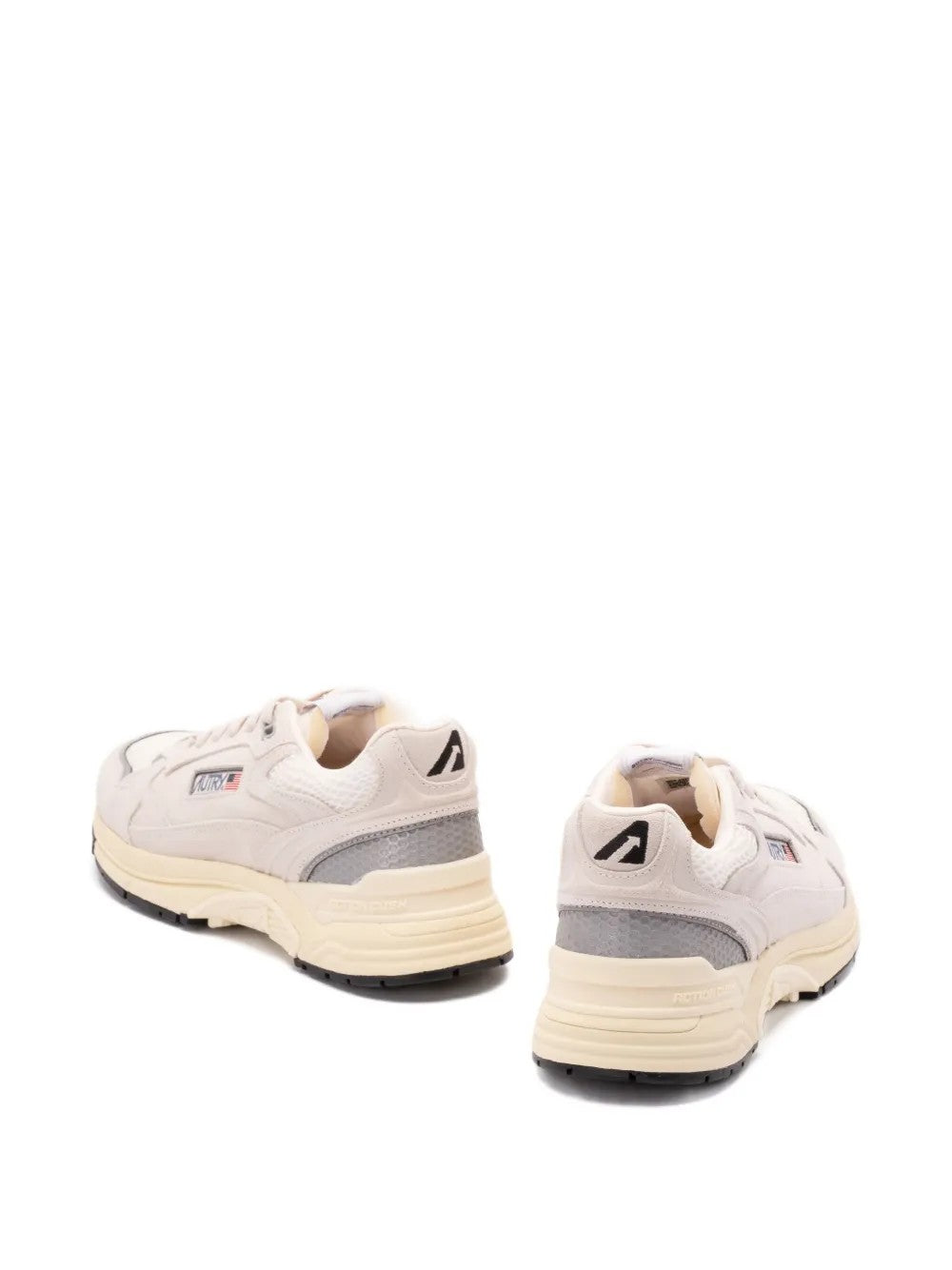 SNEAKER Bianco/argento Autry