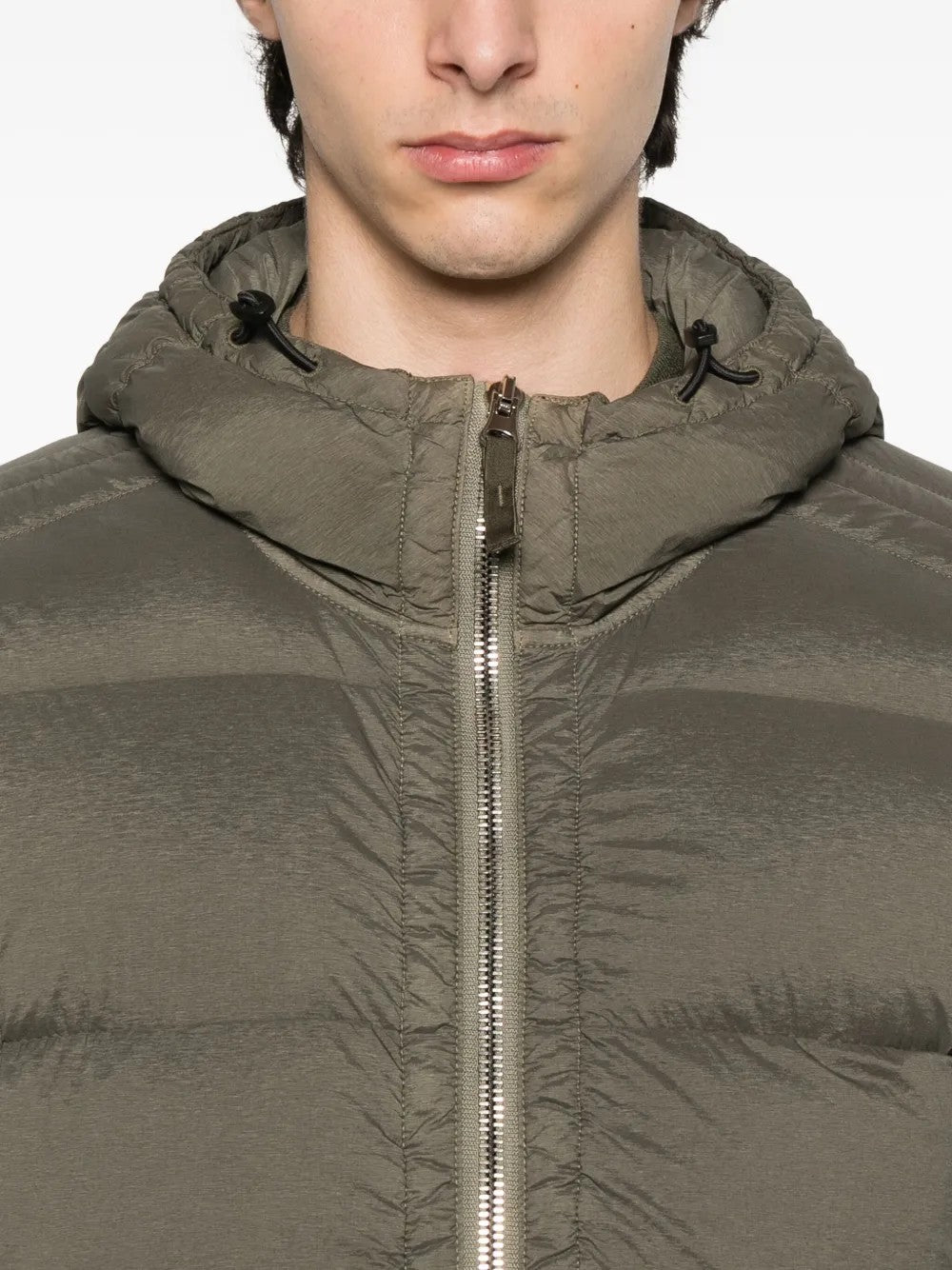 GIACCA Verde Militare Stone Island