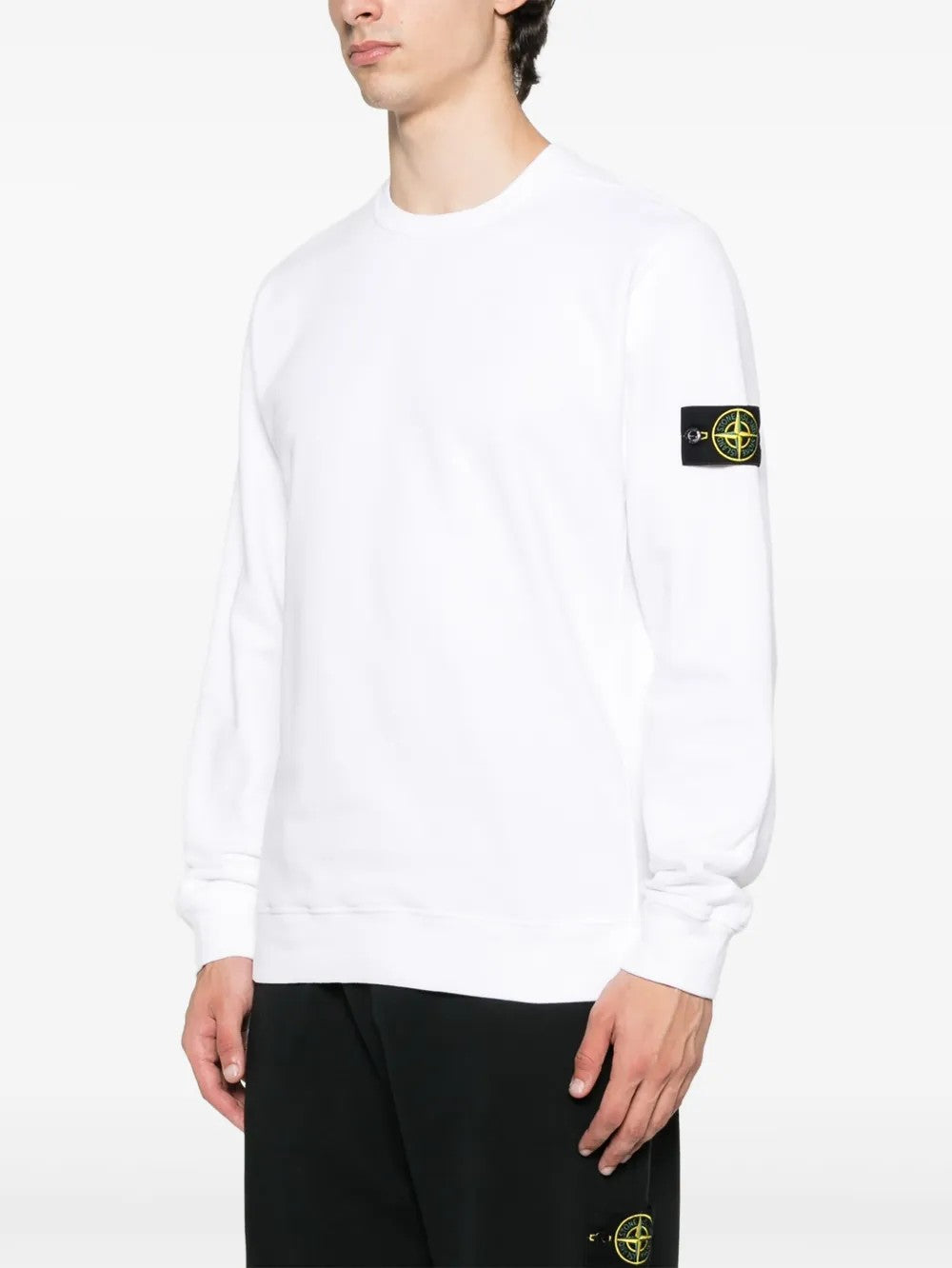 FELPA Bianco Stone Island