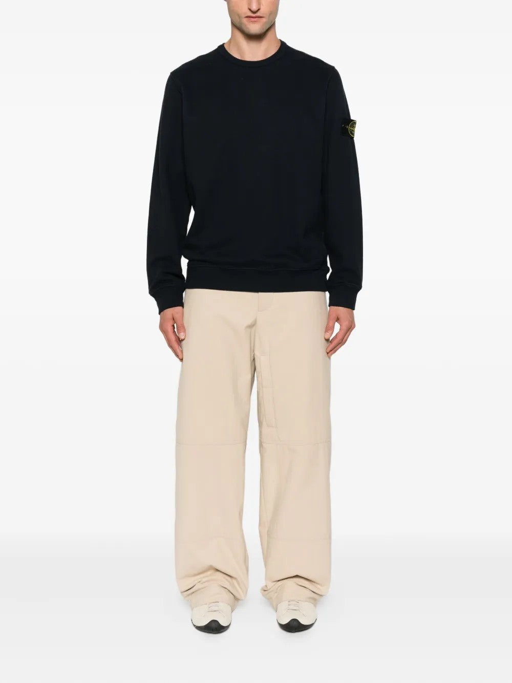 FELPA Blu Stone Island