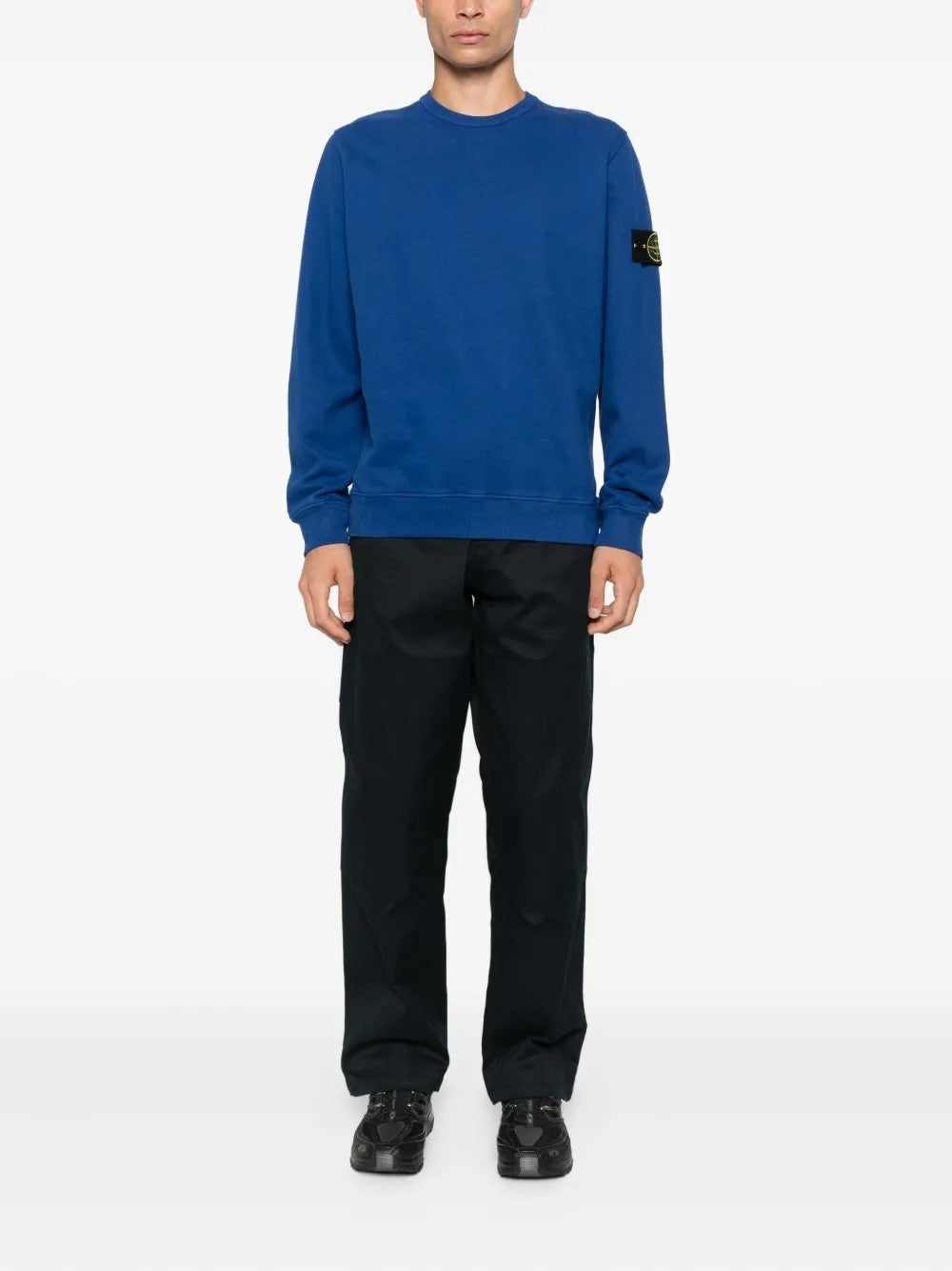 FELPA Cobalto Stone Island