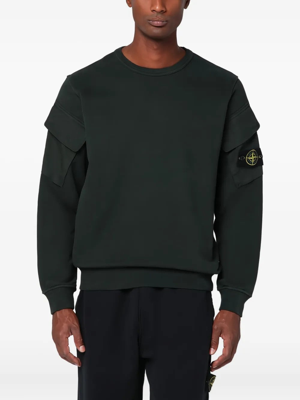 FELPA Verde Stone Island