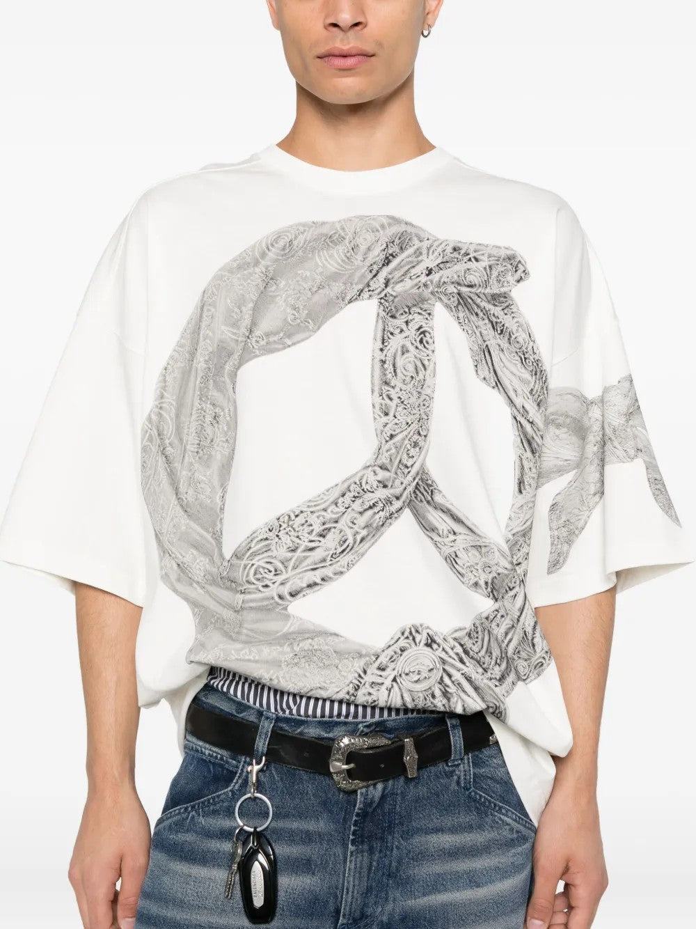T-SHIRT Bianco/multicolor Pdf