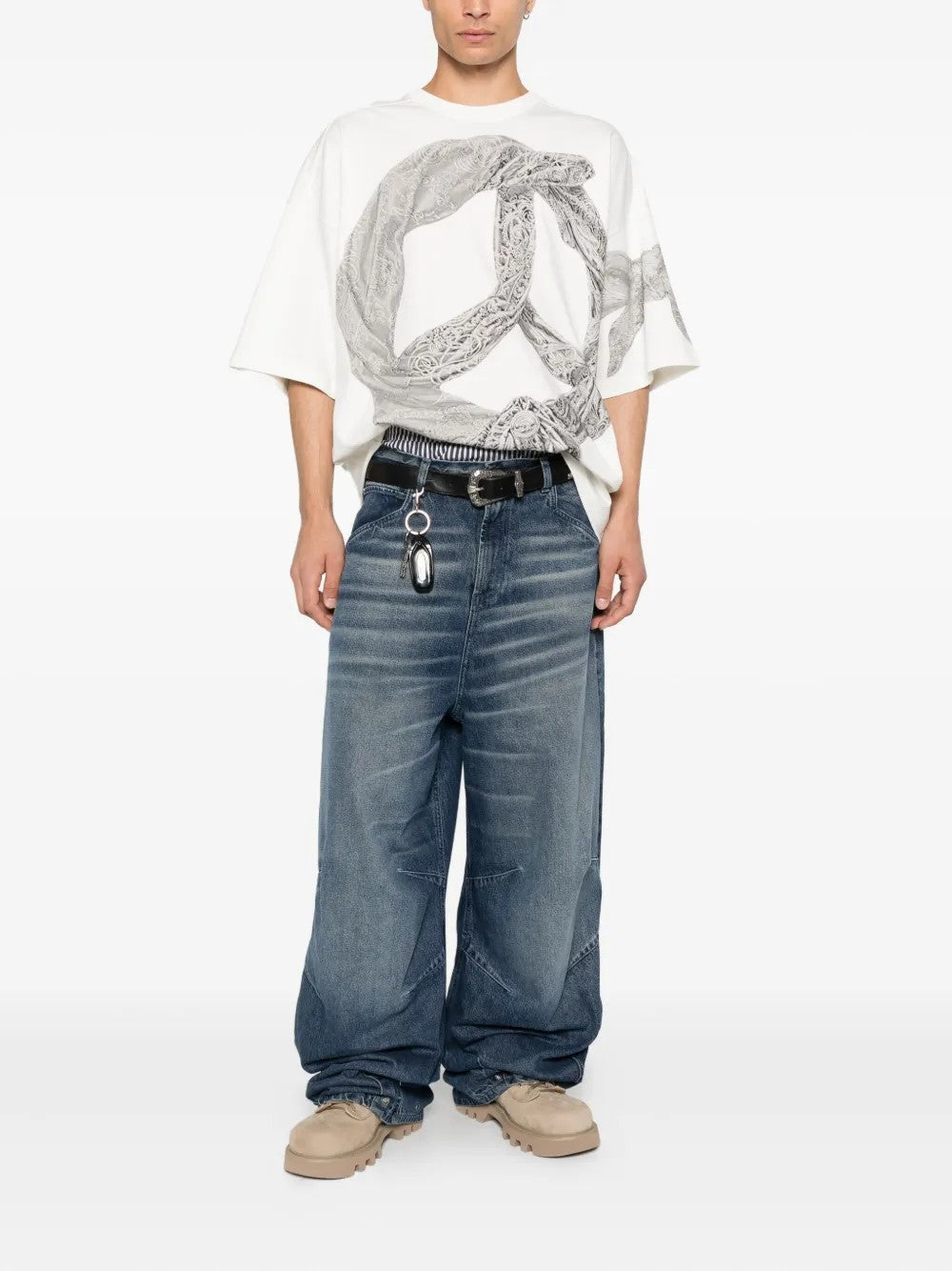T-SHIRT Bianco/multicolor Pdf