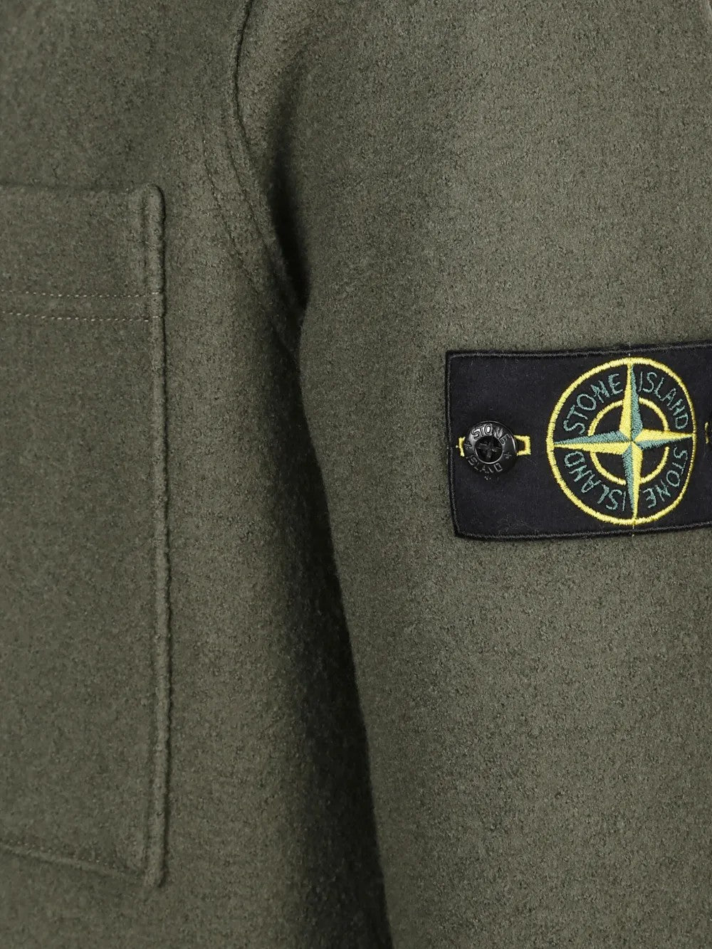 CARDIGAN Verde Militare Stone Island