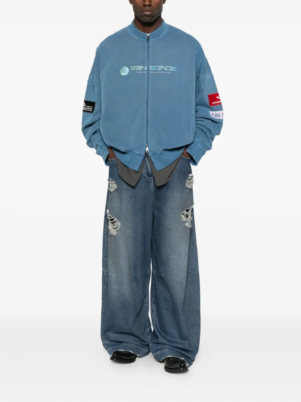 FELPA Blu Martine Rose