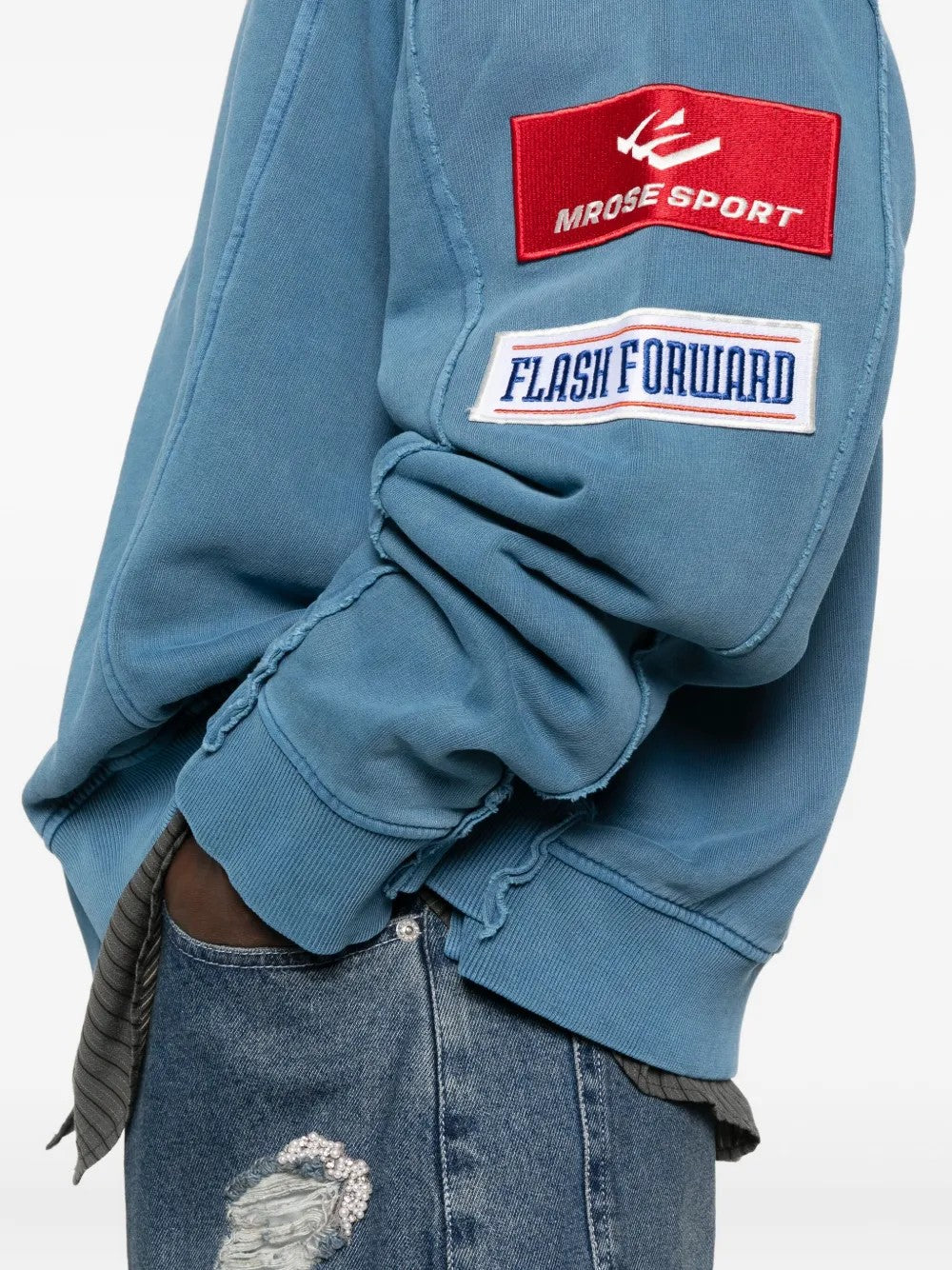 FELPA Blu Martine Rose