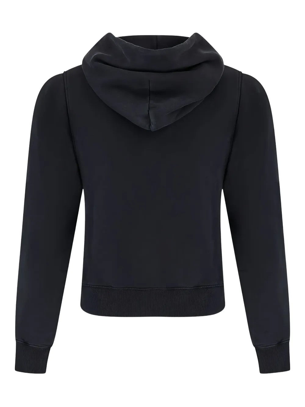 FELPA CAPPUCCIO Nero Martine Rose