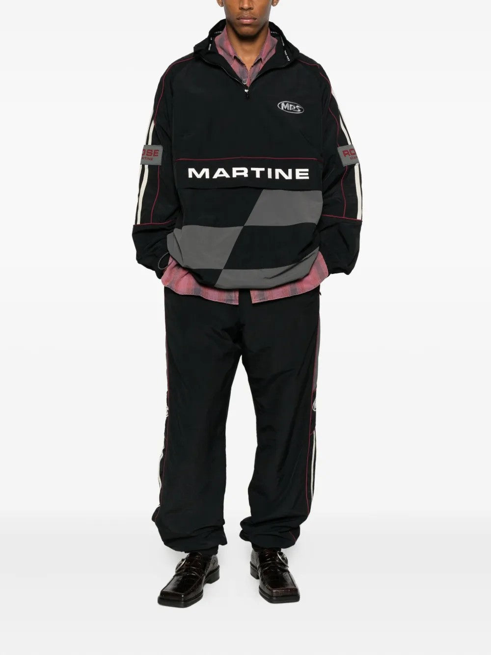 PANTALONE Nero/grigio Martine Rose