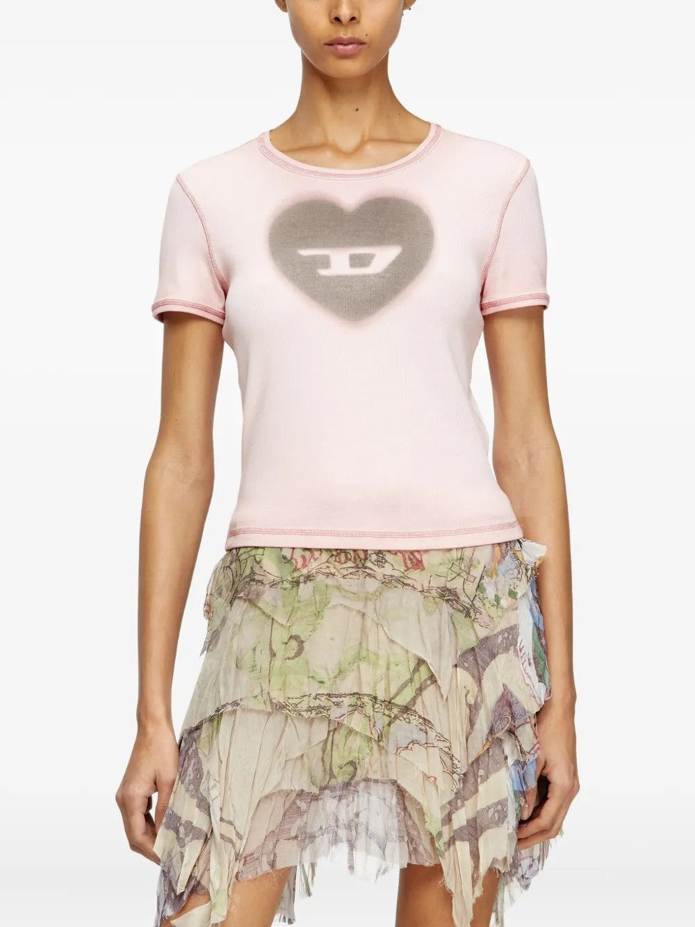 T-SHIRT Rosa Diesel