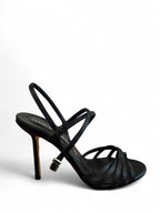 SANDALO CON TACCO Nero Maisonstudio