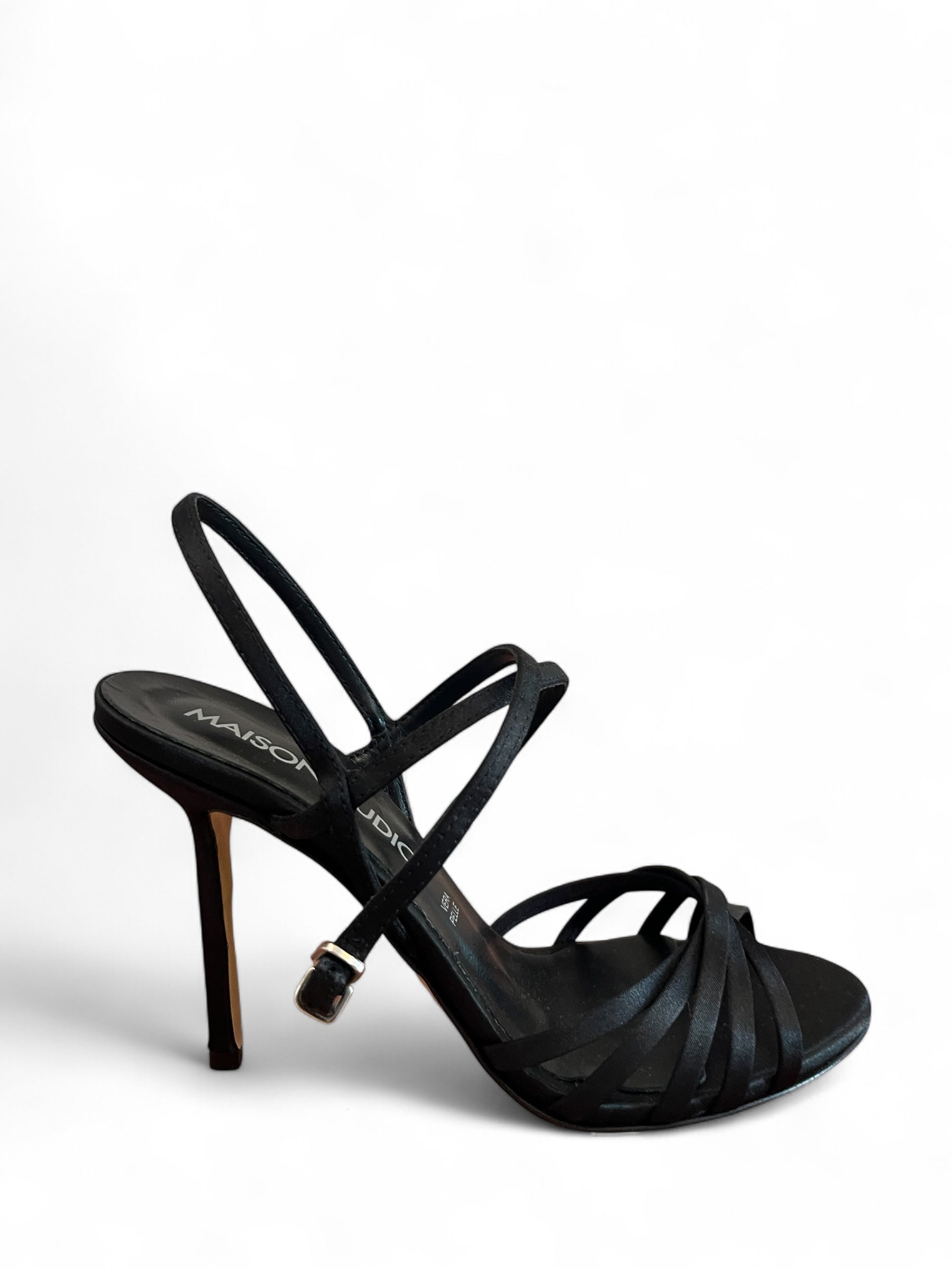 SANDALO CON TACCO Nero Maisonstudio