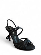 SANDALO CON TACCO Nero Maisonstudio