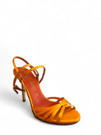 SANDALO CON TACCO Arancio Maisonstudio