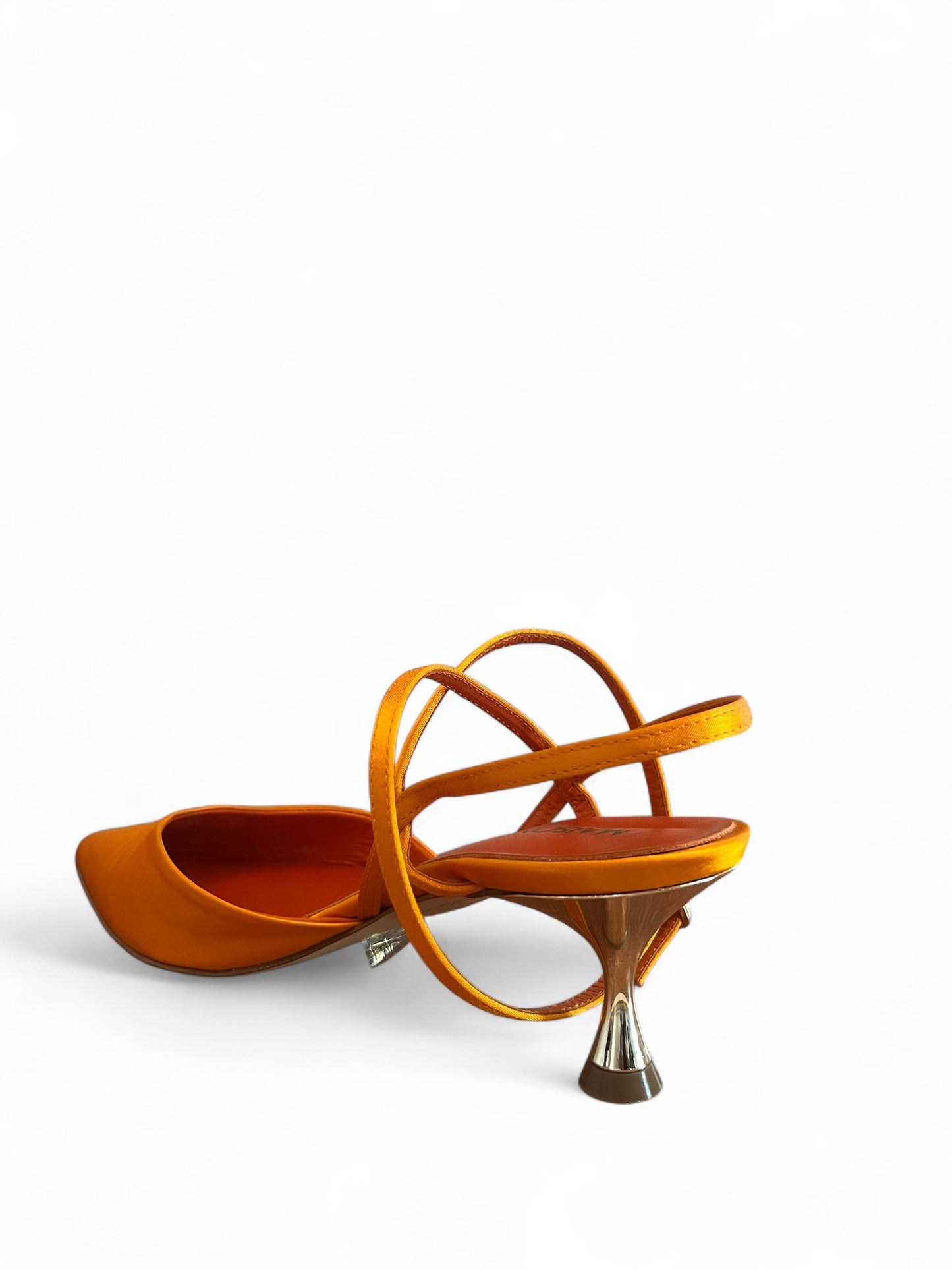 SANDALO CON TACCO Arancio Maisonstudio