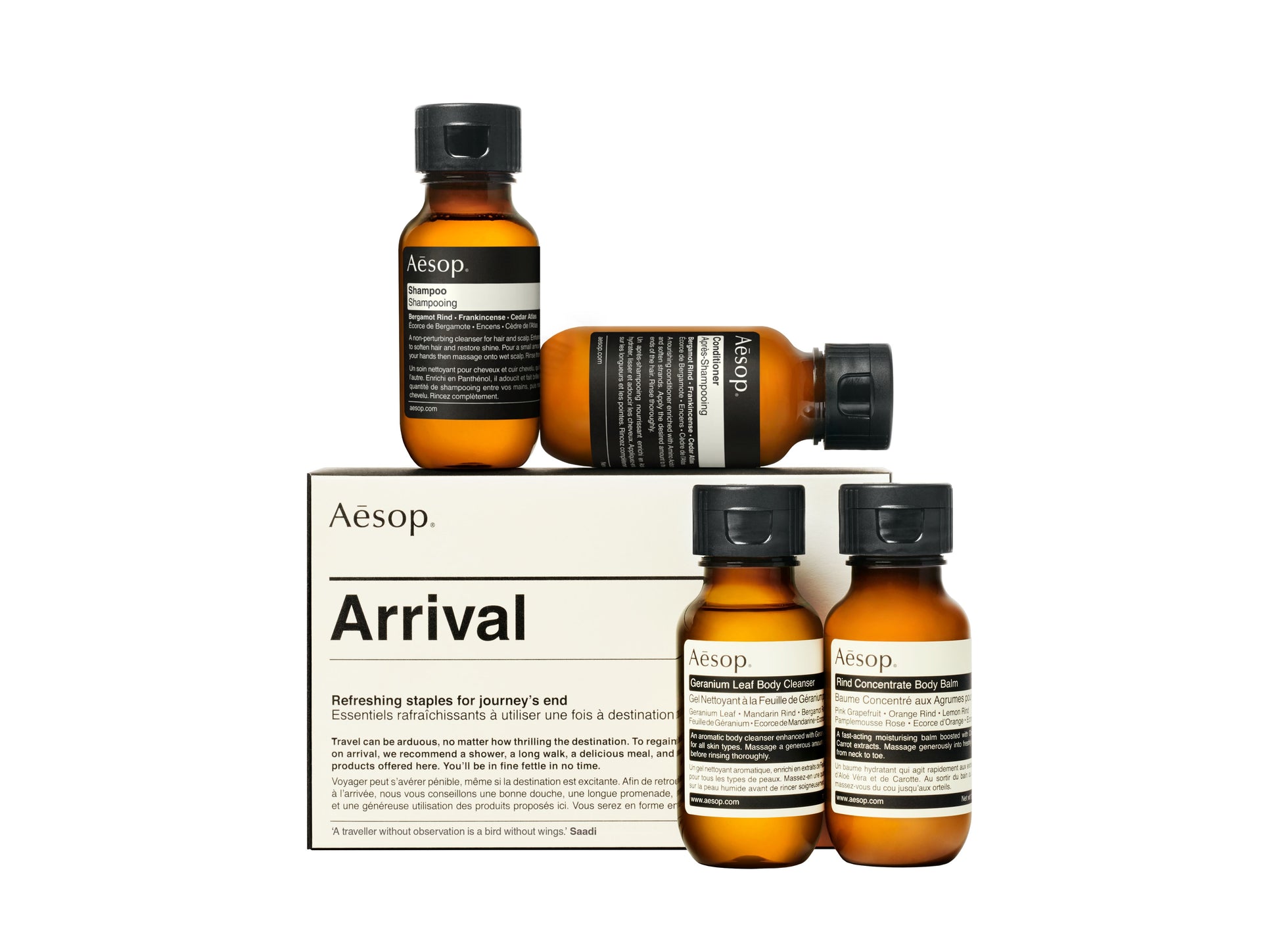 TRAVEL KIT Nero Aesop