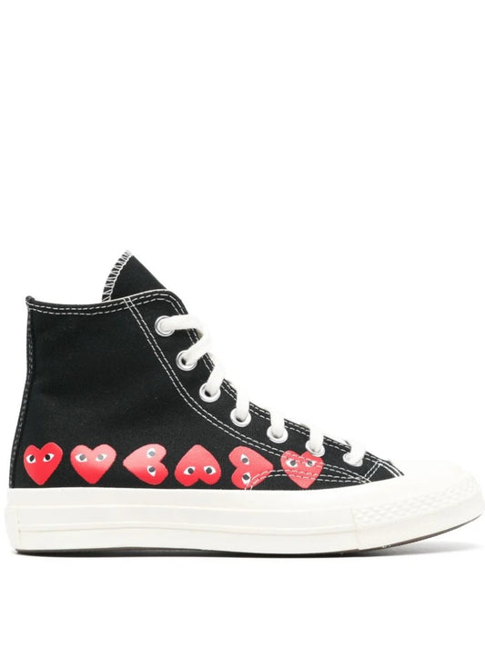 SNEAKER Nero Comme Des Garcons Play X Converse