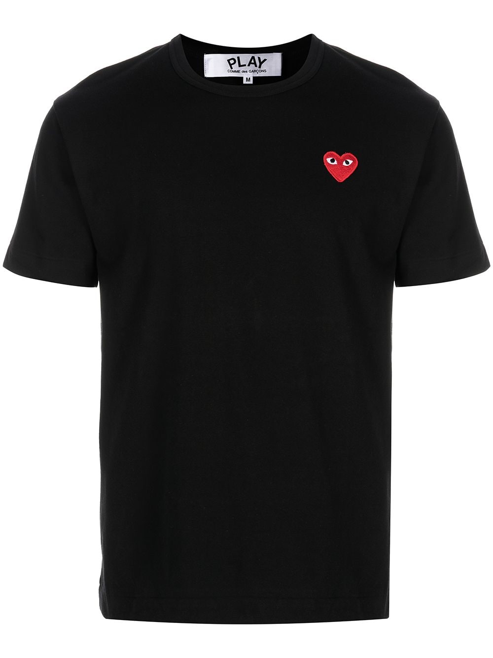 T-SHIRT Nero Comme Des Garcons Play