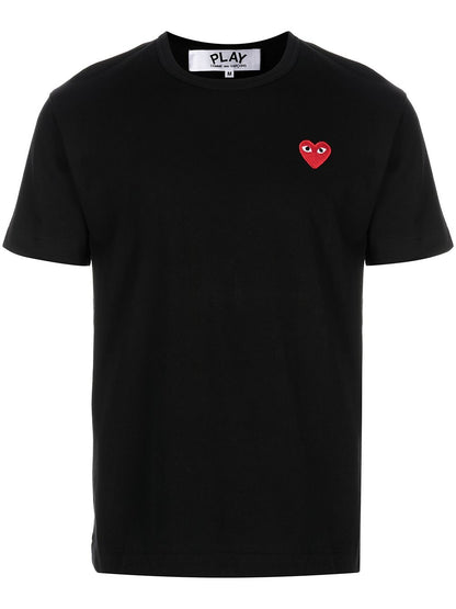 T-SHIRT Nero Comme Des Garcons Play