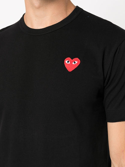 T-SHIRT Nero Comme Des Garcons Play