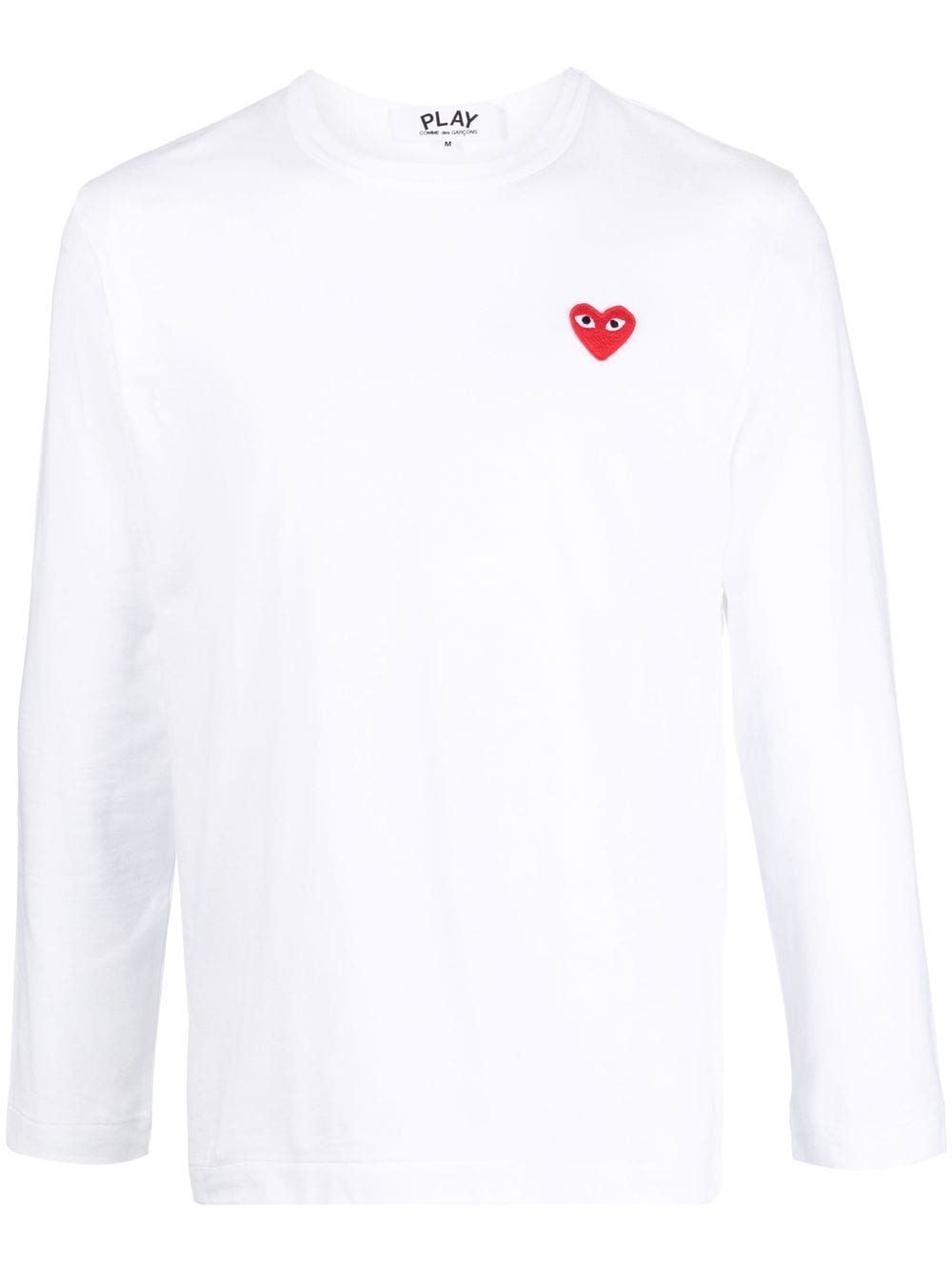 T-SHIRT Bianco Comme Des Garcons Play