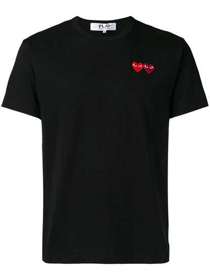 T-SHIRT Nero Comme Des Garcons Play