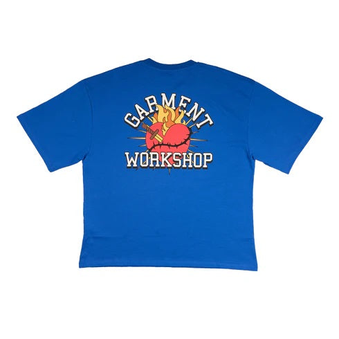 T-SHIRT Azzurro Garment Workshop