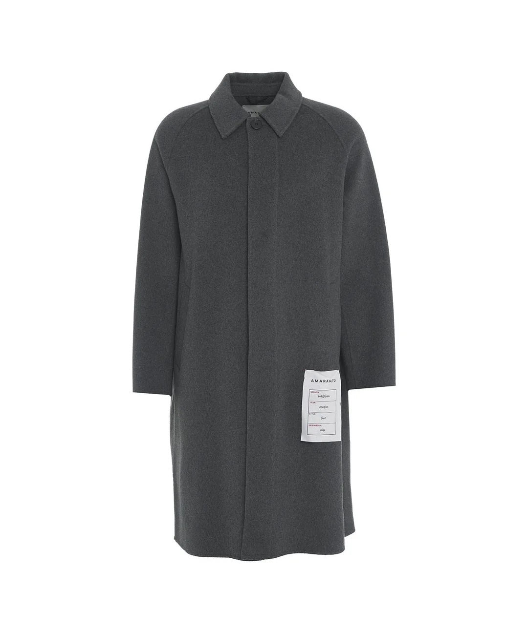 CAPPOTTO Grigio Amaranto