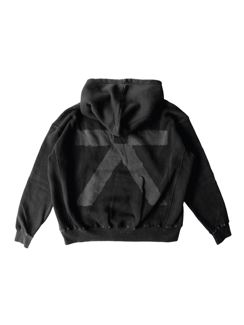 FELPA CAPPUCCIO Nero Aot