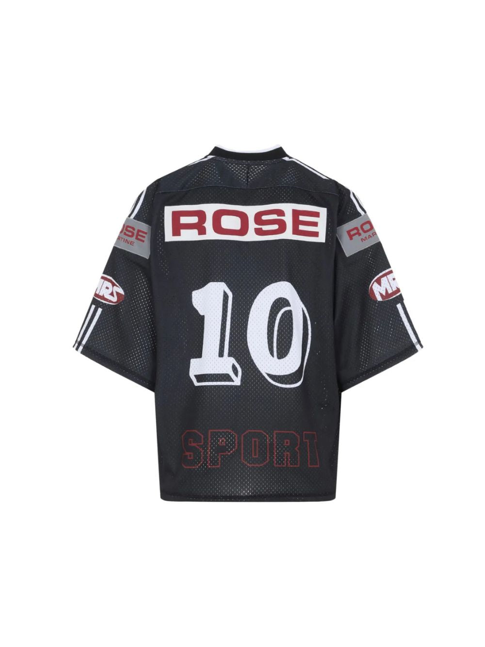 T-SHIRT Nero/grigio Martine Rose