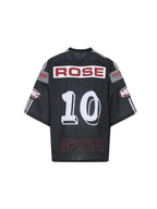 T-SHIRT Nero/grigio Martine Rose