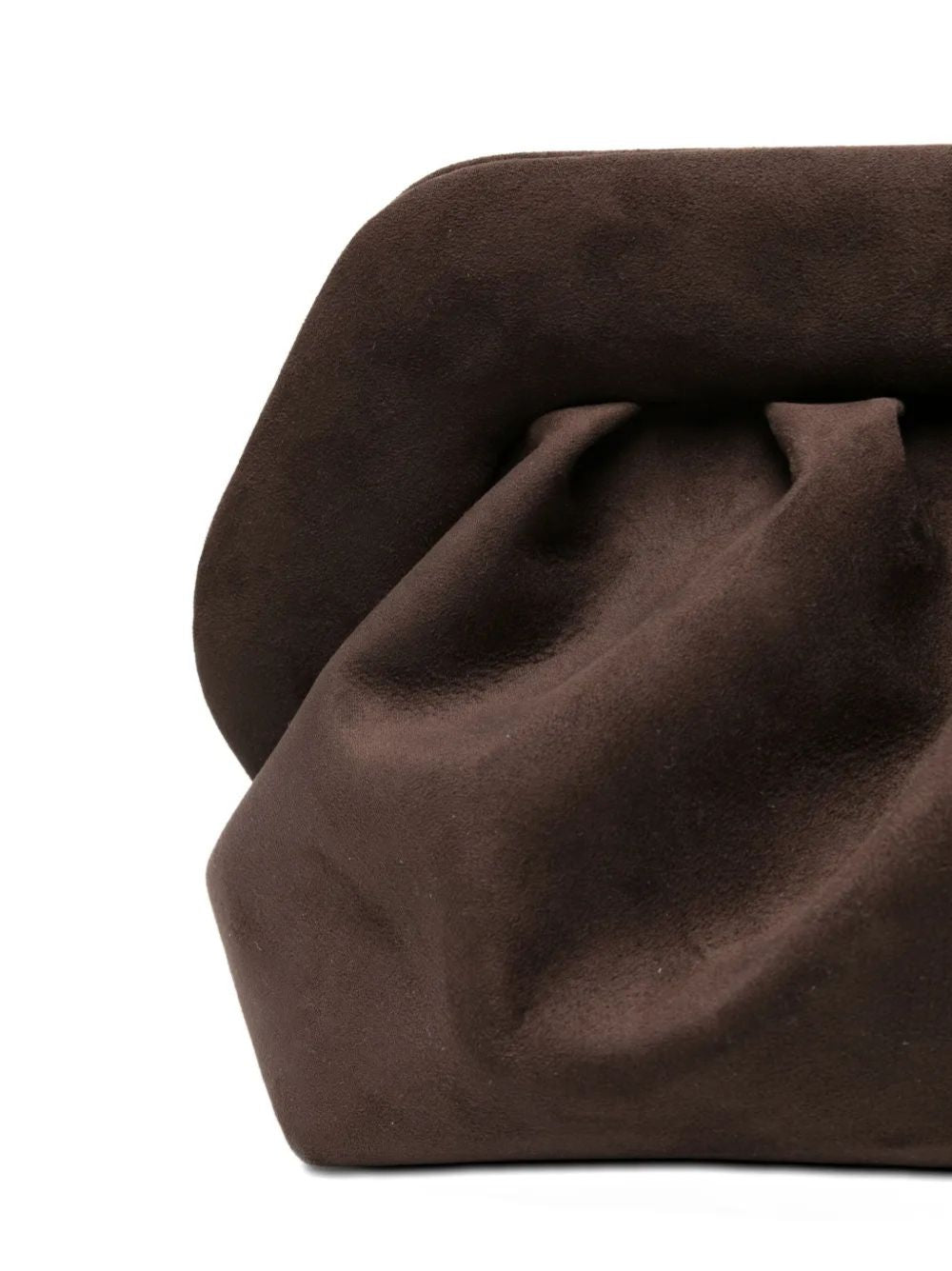 BORSA  Marrone Themoirè