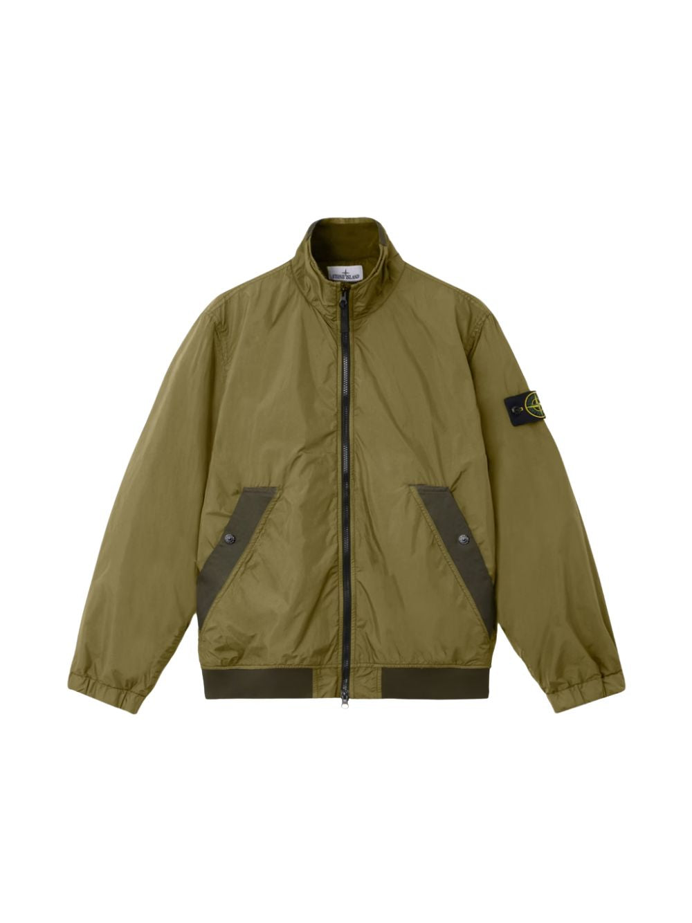 GIACCA Verde Militare Stone Island