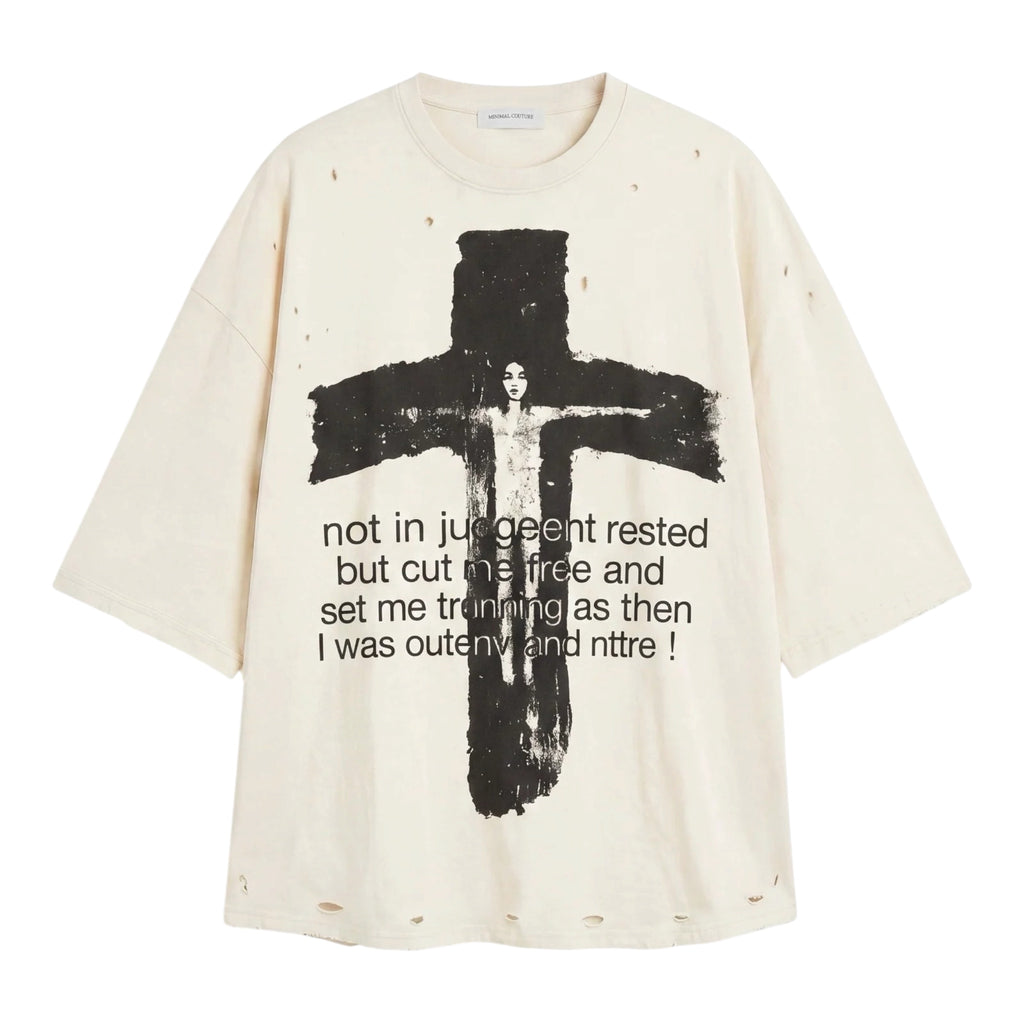 T-SHIRT Panna Minimal