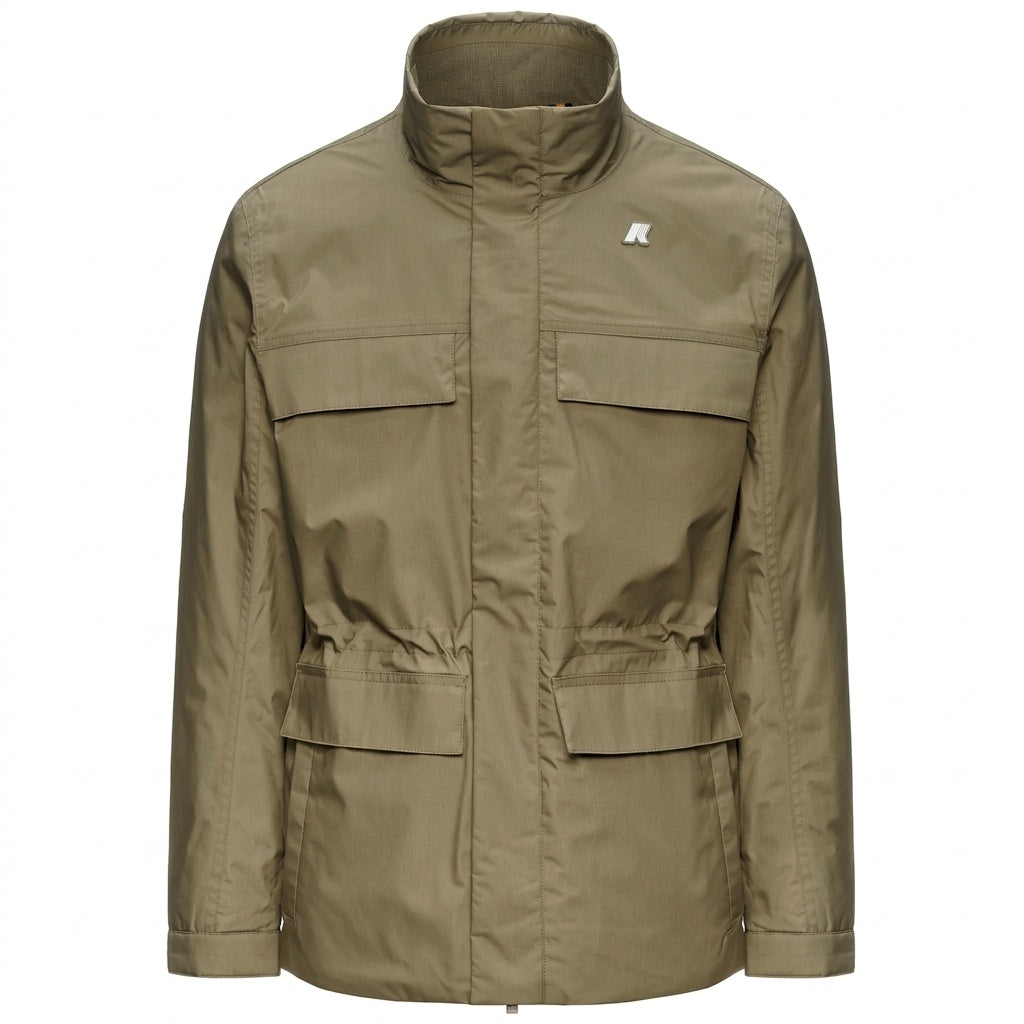 GIUBBOTTO Verde Militare K-way