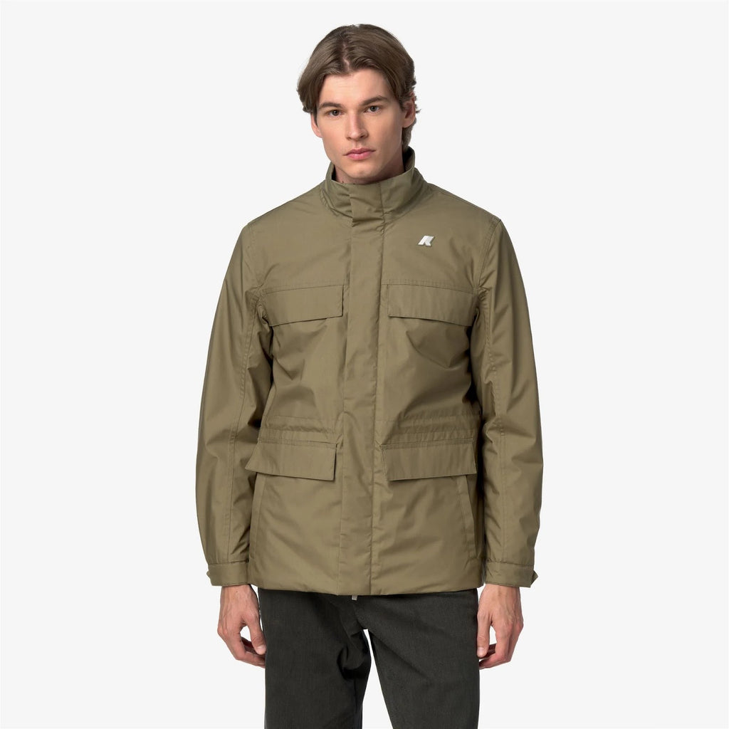 GIUBBOTTO Verde Militare K-way