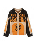 CARDIGAN Nero/arancio House Of Errors