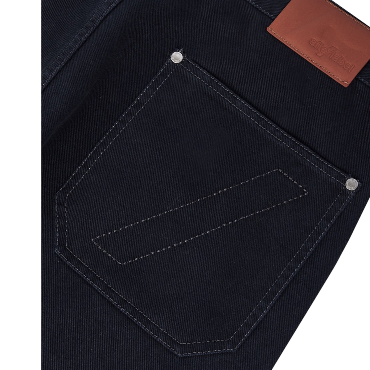 PANTALONE Blu Scuro After Label