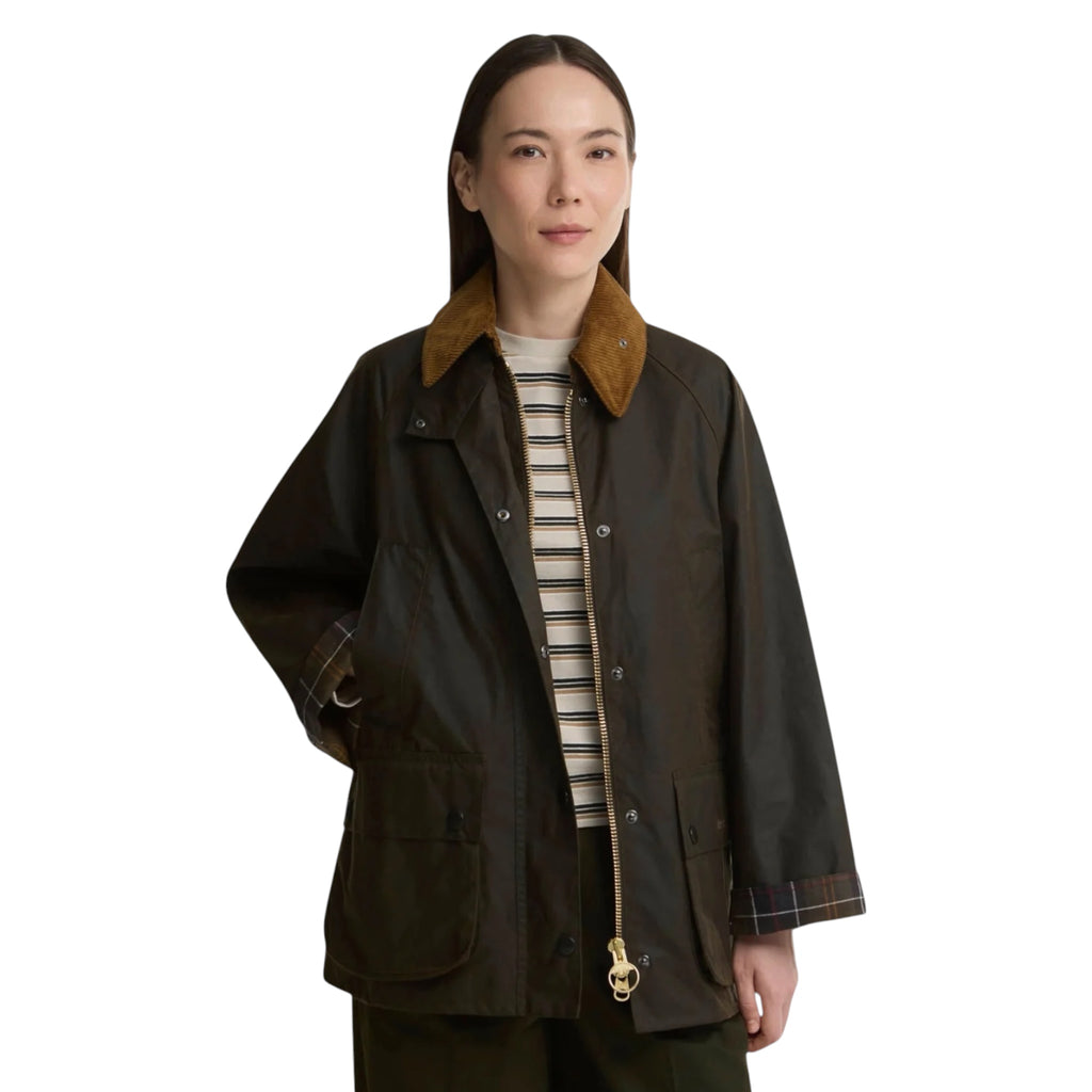 GIACCA Verde Oliva Barbour