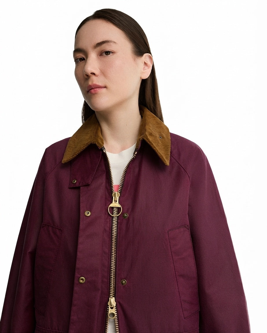 GIACCA Bordeaux Barbour